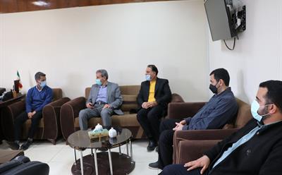 دیدار سرپرست اداره تعاون، کار و رفاه اجتماعی استان مازندران با مدیرعامل شرکت نکاچوب 