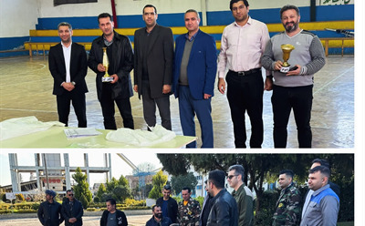 برگزاری مسابقات گرامیداشت دهه فجر در شرکت نکاچوب 