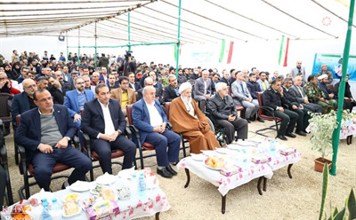 مراسم روز درختکاری در شهرستان میاندورود روستای لالیم