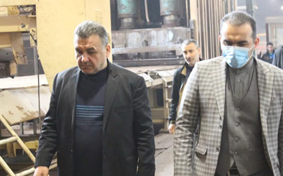 بازدید فرماندار میاندورود از شرکت نکاچوب 