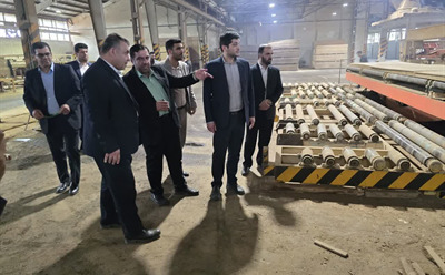 بازدید رئیس دادگستری میاندورود از شرکت نکاچوب