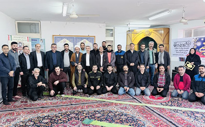 برگزاری مراسم حضرت فاطمه زهرا (س) در نمازخانه شرکت نکاچوب