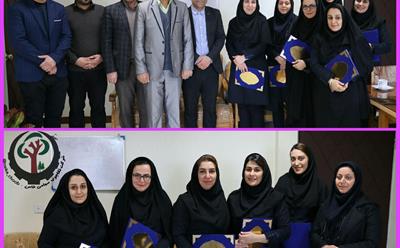 تبریک و تقدیر از بانوان شرکت نکاچوب 
