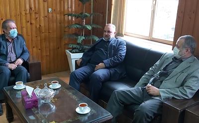 دیدار مدیرعامل شرکت نکاچوب با مدیر کل منابع طبیعی و آبخیزداری مازندران