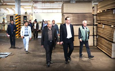 راه اندازی خط آغشته سازی کاغذ ملامینه در نکاچوب 