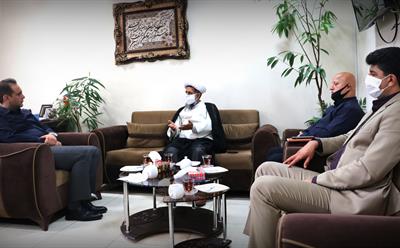 دیدار امام جمعه و رئیس اداره محیط زیست شهرستان میاندورود با مدیرعامل شرکت نکاچوب