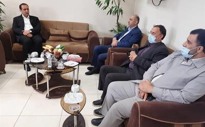 بازديد مديركل تامین اجتماعی مازندران از شرکت نکا چوب 